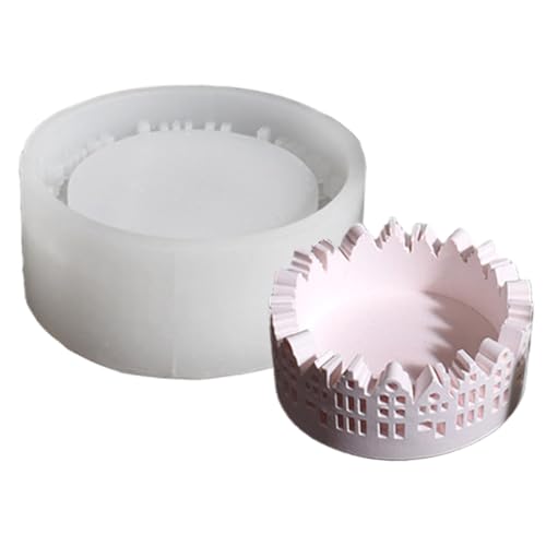 Runde Kerzenhalter-Formen, Osterhasen-Kerzenhalter-Form, für Kinder und Erwachsene, leicht zu lösen, Gießform für Tischdekorationen für Desserts, Seife Runde Kerzenhalter-Formen, Osterhasen-Kerzenhalter-Form, für Kinder und Erwachsene, leicht zu lösen, Gießform für Tischdekorationen für Desserts, Seife von Yongany