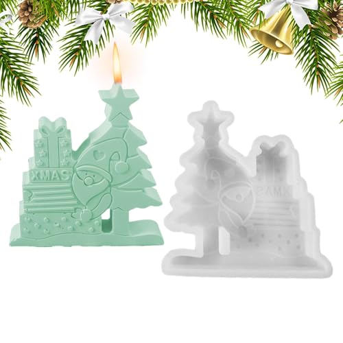 Silikon-Weihnachtsmann-Form – Silikonform für Harzguss, antihaftbeschichtete Weihnachtskerzenform für Gips, Ornamente, Eiswürfel, Tonpolymer Silikon-Weihnachtsmann-Form – Silikonform für Harzguss, antihaftbeschichtete Weihnachtskerzenform für Gips, Ornamente, Eiswürfel, Tonpolymer von Yongany