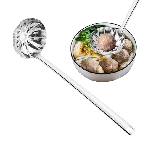 Suppenlöffel | Edelstahl-Küchen-Kochlöffel, ergonomisches Griff-Design, hitzebeständig, für Familientreffen, tägliches Suppenlöffel | Edelstahl-Küchen-Kochlöffel, ergonomisches Griff-Design, hitzebeständig, für Familientreffen, tägliches von Yongany