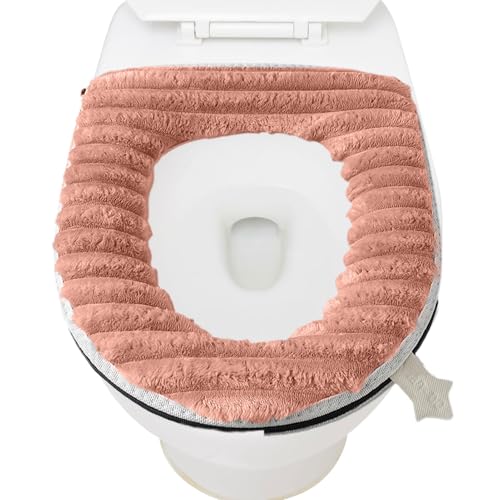 Toilettensitzwärmer | Gepolsterter Toilettensitz mit Griff | Weiche Toilettensitzbezug Matte Tragbare Toilettensitzbezüge für Zuhause, Studio, Hotel Toilettensitzwärmer | Gepolsterter Toilettensitz mit Griff | Weiche Toilettensitzbezug Matte Tragbare Toilettensitzbezüge für Zuhause, Studio, Hotel von Yongany
