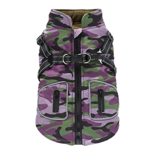 Winterjacke für kaltes Wetter, weiche Hundekostüm-Jacke – Haustierkleidung mit reflektierenden Streifen, verstellbarer Hunde-Wintermantel für kleine und mittelgroße und große Haustiere Winterjacke für kaltes Wetter, weiche Hundekostüm-Jacke – Haustierkleidung mit reflektierenden Streifen, verstellbarer Hunde-Wintermantel für kleine und mittelgroße und große Haustiere von Yongany