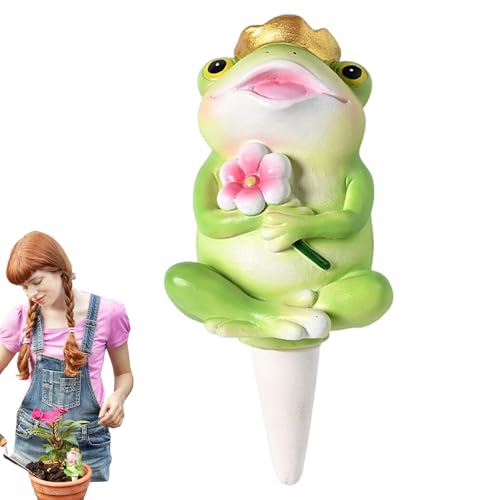 Yongany Bewässerungsspikes – dekorative Bewässerungsstäbe in Tierform, wiederverwendbarer Gartenbedarf, automatisches Bewässerungsgerät für baumelnde Körbe Yongany Bewässerungsspikes – dekorative Bewässerungsstäbe in Tierform, wiederverwendbarer Gartenbedarf, automatisches Bewässerungsgerät für baumelnde Körbe von Yongany