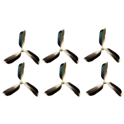 Yongany Katzenfederspielzeug-Ersatzköpfe, 6 Stück, selbstunterhaltsame rotierende Federaufsätze für Katzenstäbe, interaktives Katzenspielzeug, um Langeweile zu lindern, Übung zu fördern Yongany Katzenfederspielzeug-Ersatzköpfe, 6 Stück, selbstunterhaltsame rotierende Federaufsätze für Katzenstäbe, interaktives Katzenspielzeug, um Langeweile zu lindern, Übung zu fördern von Yongany