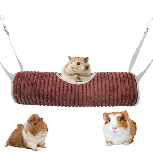 Yongany Kleintier-Hängematte – Hamsterhöhlen-Hängematte | Kleintierhöhlenbett für kleine Haustiere, Hängematte für Eichhörnchen, Chinchillas und andere Kleintiere Yongany Kleintier-Hängematte – Hamsterhöhlen-Hängematte | Kleintierhöhlenbett für kleine Haustiere, Hängematte für Eichhörnchen, Chinchillas und andere Kleintiere von Yongany
