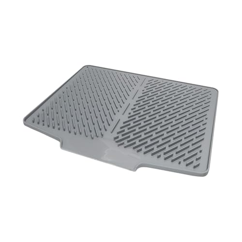 Yongmcxhhj Abtropfmatte | Silicone Spülabtropfmatte Für Küchentheke Geschirr Abtropfunterlage | Hitzebeständiger Arbeitsplatten Schutz Mit Ablaufkante Und Spritzschutz Für Küche Yongmcxhhj Abtropfmatte | Silicone Spülabtropfmatte Für Küchentheke Geschirr Abtropfunterlage | Hitzebeständiger Arbeitsplatten Schutz Mit Ablaufkante Und Spritzschutz Für Küche von Yongmcxhhj