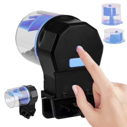 Yongmcxhhj Automatischer Fischfütterer | Batteriebetriebener Kompakter Futterspender | Intelligenter Urlaubsfütterer für Aquarium | Für Aquarium Urlaub Zuhause Haustierhandlung Betta Schildkröte Yongmcxhhj Automatischer Fischfütterer | Batteriebetriebener Kompakter Futterspender | Intelligenter Urlaubsfütterer für Aquarium | Für Aquarium Urlaub Zuhause Haustierhandlung Betta Schildkröte von Yongmcxhhj
