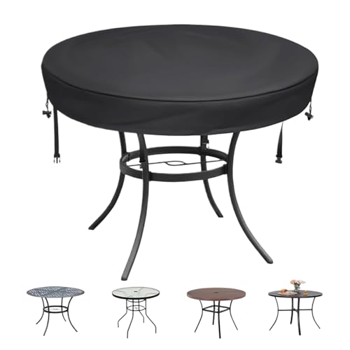Yongmcxhhj Outdoor Gartentisch Abdeckung,Universeller Möbelschutz Bezug - Runde Tischdecke Staubdichter Schutz Für Picknick Camping Küchentisch Gartenstühle Yongmcxhhj Outdoor Gartentisch Abdeckung,Universeller Möbelschutz Bezug - Runde Tischdecke Staubdichter Schutz Für Picknick Camping Küchentisch Gartenstühle von Yongmcxhhj