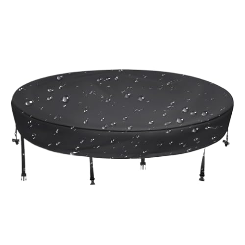 Yongmcxhhj Wasserdichte Abdeckplane Für Tische Im Freien - Staubdichte Möbelabdeckungen | Runder Staubdichter Tischschutz Für Camping Picknick Garten Und Outdoor Yongmcxhhj Wasserdichte Abdeckplane Für Tische Im Freien - Staubdichte Möbelabdeckungen | Runder Staubdichter Tischschutz Für Camping Picknick Garten Und Outdoor von Yongmcxhhj