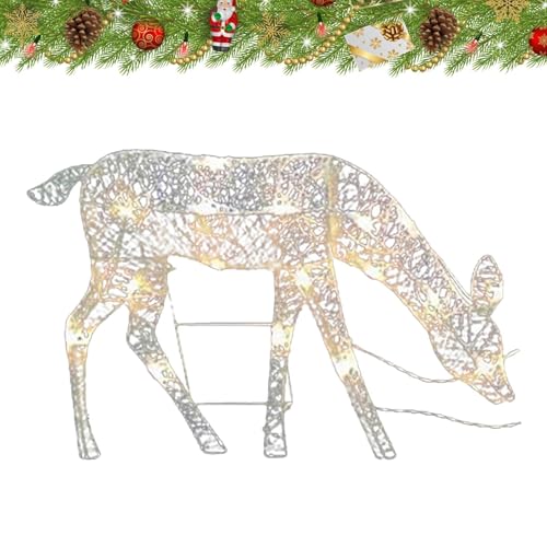 Yongmcxhhj Weihnachtsbeleuchtung Aussen Rentier Rentier Familie Beleuchtet Aussen WasserabweisendeIm Freien Stehende Elchverzierung Für Hof Rasengarten Yongmcxhhj Weihnachtsbeleuchtung Aussen Rentier Rentier Familie Beleuchtet Aussen WasserabweisendeIm Freien Stehende Elchverzierung Für Hof Rasengarten von Yongmcxhhj
