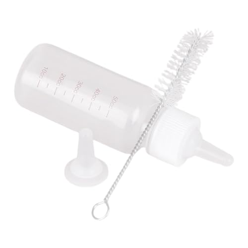 Yongmcxhhj Welpen Flasche | 50ml Fläschchen Set Für Welpen Und Kitten Zubehör Zum Säugen,Auslaufsichere Haustierflasche für Kleintiere Kätzchen Hamster Eichhörnchen Kaninchen Camping Reise von Yongmcxhhj