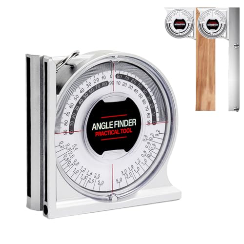 Yongmcxhhj Winkel Locator Werkzeug, Magnetischer Winkelmesser Für Holzwerken, Neigungsmesser Zur Winkeleinstellung Für Haushalt Handwerk Möbelbau Yongmcxhhj Winkel Locator Werkzeug, Magnetischer Winkelmesser Für Holzwerken, Neigungsmesser Zur Winkeleinstellung Für Haushalt Handwerk Möbelbau von Yongmcxhhj