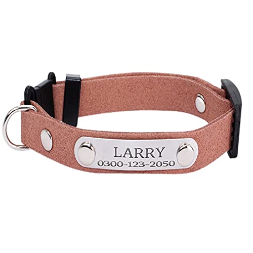 Yonsbox Personalisiert Anti Strangulation Katzenhalsband mit Namen Glöckchen Sicherheitsverschluss Adresse 20-26 cm Hals Adjustable Braun Katzen Halsbänder für Alle Hauskatzen Yonsbox Personalisiert Anti Strangulation Katzenhalsband mit Namen Glöckchen Sicherheitsverschluss Adresse 20-26 cm Hals Adjustable Braun Katzen Halsbänder für Alle Hauskatzen von Yonsbox