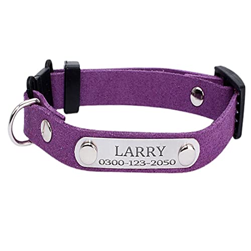 Yonsbox Personalisiert Anti Strangulation Katzenhalsband mit Namen Glöckchen Sicherheitsverschluss Adresse 20-26 cm Hals Adjustable Dunkelviolett Katzen Halsbänder für Alle Hauskatzen Yonsbox Personalisiert Anti Strangulation Katzenhalsband mit Namen Glöckchen Sicherheitsverschluss Adresse 20-26 cm Hals Adjustable Dunkelviolett Katzen Halsbänder für Alle Hauskatzen von Yonsbox