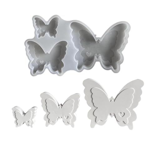 3 Stück Silikonformen Gießformen Schmetterling Silikonform Ostern Schmetterling Silikon Gießform Schmetterling Silikonform Gipsformen Zum Gießen, Schmetterling Form Silikon Giessform Gips Handwerk 3 Stück Silikonformen Gießformen Schmetterling Silikonform Ostern Schmetterling Silikon Gießform Schmetterling Silikonform Gipsformen Zum Gießen, Schmetterling Form Silikon Giessform Gips Handwerk von Yonuaret
