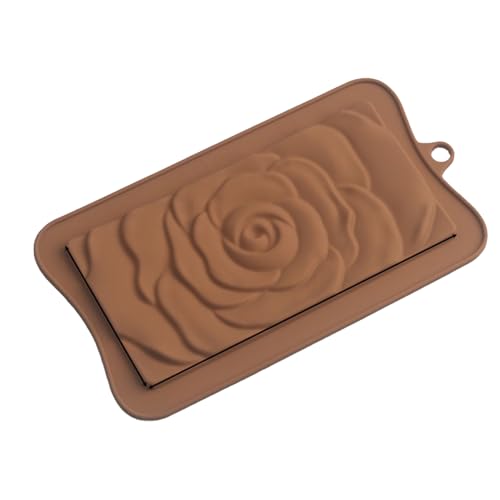 Schokoladenform Aus Silikon, Antihaftbeschichtung Schokoladentafel Silikonform Silikon Schokoladenform Muffinform Antihaftbeschichtet Für Schokoriegel,Kuchen Eiswürfel von Yonuaret