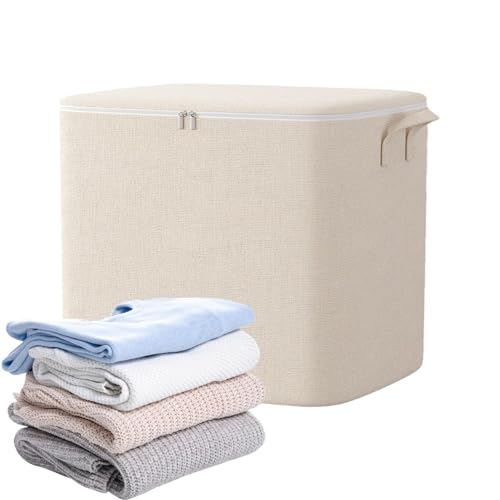 Selbstkomprimierender Organizer, Bettdecken Aufbewahrungstasche, Platzsparender Komprimierender Organizer, Groß Selbstkomprimierende Organizertaschen Mit Verstärktem Griff For Bettdecken Kleidung von Yonuaret