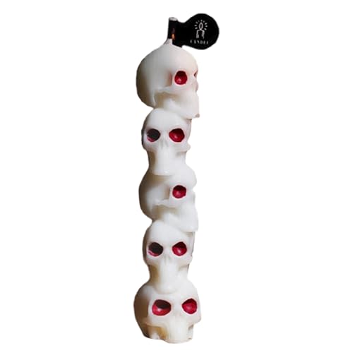 Yonuaret Herbstkerzen, Halloween Aromakerze aus natürlichem, Gruselige Tischdekoration Wohnaccessoires Für Frauen Abendveranstaltung Geburtstag Feiertag Erntedankfest Fenster von Yonuaret