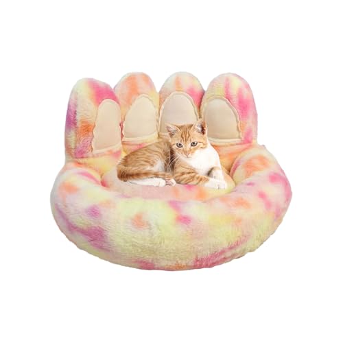 Yonuaret Hundesofa | Haustierbett für Welpen und Katzen mit Antirutsch Boden | Beruhigendes Schlaf- und Wärmenest für Wohnung Balkon Garten Transportbox Yonuaret Hundesofa | Haustierbett für Welpen und Katzen mit Antirutsch Boden | Beruhigendes Schlaf- und Wärmenest für Wohnung Balkon Garten Transportbox von Yonuaret