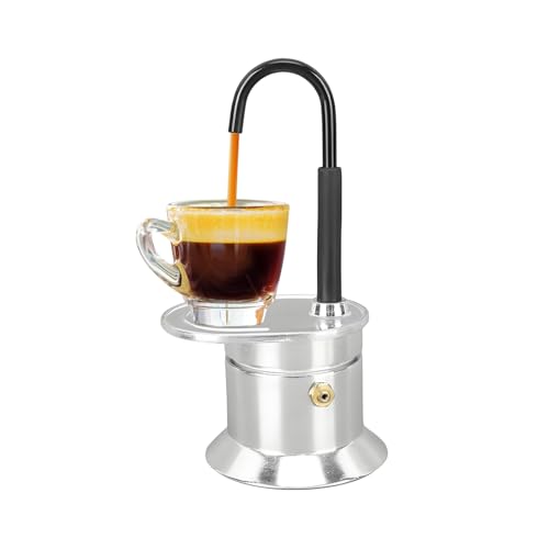 Yonuaret Kaffeemaschine | Kaffeemaschine Aus Aluminium | Aus lebensmittelechtem Aluminium Für Küche Picknick Haus Camping Mehrfachnutzung von Yonuaret