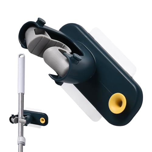 Yonuaret Mop And Broom Holder | Besenhalter - Reinigungs Werkzeug Organizer Rückstandsfrei Selbstklebend Für Waschraum Gewerbeküche Keller Küche von Yonuaret