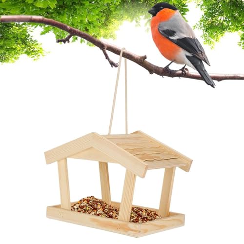 Yonuaret Outdoor Vogelfutterhaus,Futterstation Haustierzubehör Deko - Outdoor Kolibri Futterhäuschen Vogelzubehör - Für Garten Terrasse Balkon Baum Indoor Landschaft von Yonuaret