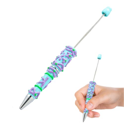 Yonuaret Perlen Kugelschreiber - Kugelförmiger Handgemachter Perlenstift,Schmuckherstellungszubehör Und Schulschreibwaren Für Lehrer, Schüler, Basteln, Zeichnen, Notizen, Journaling, Klassenzimmer Und von Yonuaret