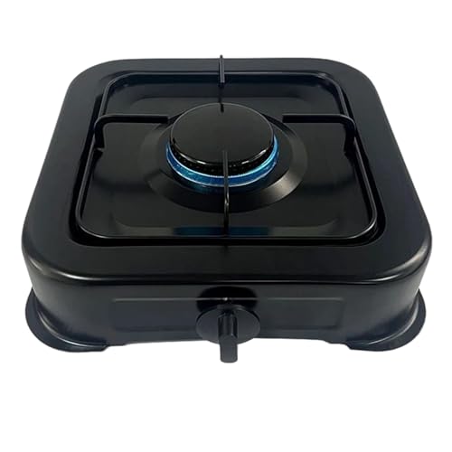 Yonuaret Tragbarer Kocher - Kompakter Einzelner Campingkocher | Hocheffizienter Brenner Für Haushalt Garten Fest Picknick,Geeignet Für Campingkocher Barbecue Partykochfeld von Yonuaret