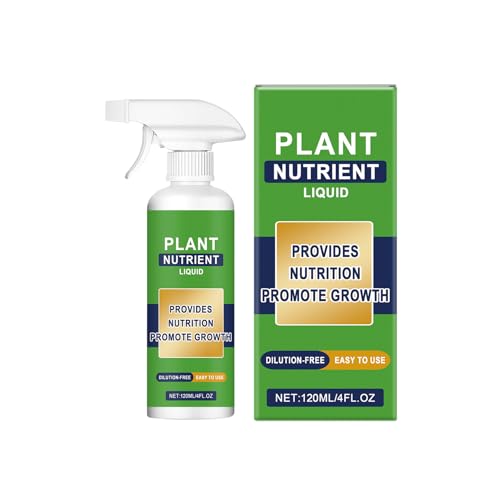 Yonuaret Zimmerpflanzendünger | Flüssigdünger Nährstoffspray - Vielseitig Natürlich 120ml Für Wachstum Von Zimmerpflanzen Blumen Gemüse Garten von Yonuaret