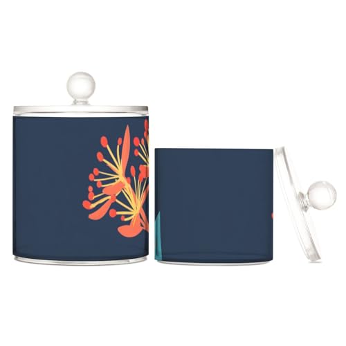 Yoogain Minimalistische Aufbewahrungsbehälter aus Kunststoff, mit Deckel, dekorative kleine Aufbewahrungsbehälter für Wattestäbchen, Wattepads, Zahnseide-Picker, Büroklammern, 2 Stück Yoogain Minimalistische Aufbewahrungsbehälter aus Kunststoff, mit Deckel, dekorative kleine Aufbewahrungsbehälter für Wattestäbchen, Wattepads, Zahnseide-Picker, Büroklammern, 2 Stück von Yoogain