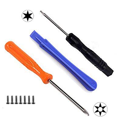 Controller-Gehäuse Öffnungs-Kit und Schraubendreher Set Werkzeug Torx T8H T6 Schraubendreher und T8 Schrauben für Xbox 360 Xbox ONE Wireless Controller Controller-Gehäuse Öffnungs-Kit und Schraubendreher Set Werkzeug Torx T8H T6 Schraubendreher und T8 Schrauben für Xbox 360 Xbox ONE Wireless Controller von Yoogeer