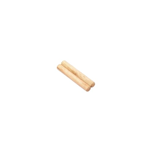 100pcs Hölzerne Dübel Schrankschublade Rund Geriffelte Holzhandwerk Dulwellstift Set 6/8/10mm Möbelanpassungsnadel Abnehmbare Holzausrichtung Dübel von Yooghuge