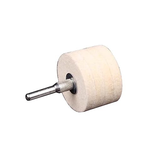 2 Zoll Komprimierungswollstoff Scheibe Mühle Polierpolster Feines Werkzeug Für Schmuckverarbeitungspolster von Yooghuge