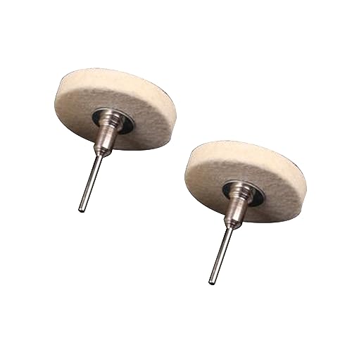 2 Zoll Komprimierungswollstoff Scheibe Mühle Polierpolster Feines Werkzeug Für Schmuckverarbeitungspolster von Yooghuge