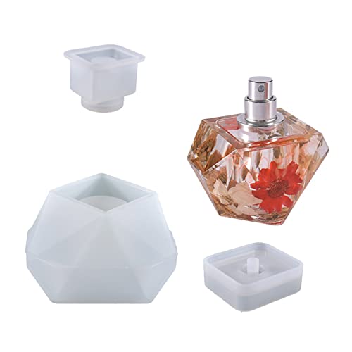 3pcs Vintage Jar Harzform Mit Deckel Silikon Aufbewahrungsbox Für Epoxidwaren Kits Schmuckbehälter Jar Form Für Harz Mit Deckel von Yooghuge