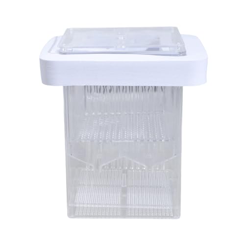 Yooghuge Fishtank Separation Breeder Box Klare Schwimmende Zuchtisolation Box Aquarium Kleine Brüterei Inkubator Einstellbare Trennzeichen Fischzuchttanks von Yooghuge