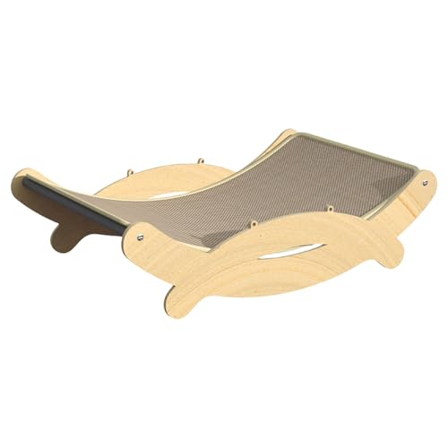 Yooghuge Multi Use Katzen Sofa Bett Bequemes Rastbett Kratzerbrett Für Verschiedene Home Decors Entertainment Einbezogene Lounge Katzen Lounge Stuhl von Yooghuge