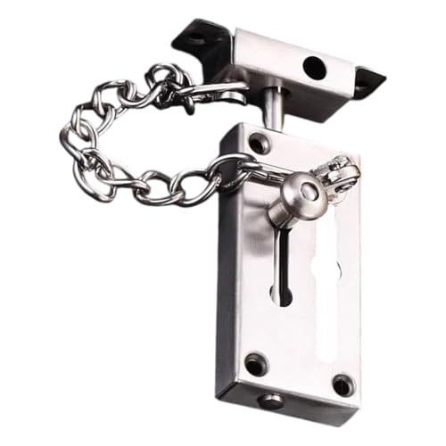 Premium Edelstahl Einstellbare Türkettenschloss Einfach Installation Security Für Haus Apartment Warehouse Gewerbeberechtigung Premium Edelstahl Einstellbare Türkettenschloss Einfach Installation Security Für Haus Apartment Warehouse Gewerbeberechtigung von Yooghuge