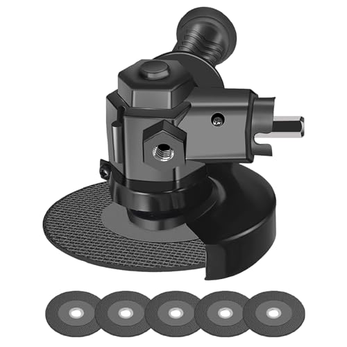 Professioneller Elektrobohradapter Abgleer Mühle Umwandlung Handschleifrad Multifunktion Werkzeug Schleifscheibe Kohlenstoffstahl Bohradapter Befestigung von Yooghuge