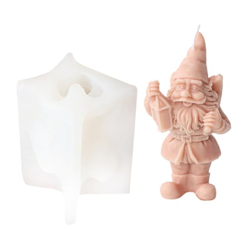 Santa Silicon Formen Weihnachten Kerzenform Handgemachte Aromatherapie Herstellung Schimmel Handgefertigtes Zwergzubereiten von Yooghuge
