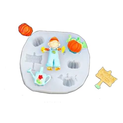 Silikon Backform Set Für Halloweens Kuchendekoration Mit Sternmondkürbisfledermaus Designs Easy Releases Halloweens Kuchen Dekoration Schimmel von Yooghuge