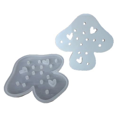 Silikonform Für Pilzförmige LED Nachtlicht Kreation Untersuchungsraum Accessoire Making Formen Schlafzimmer Dekoration Pilz Nachtlicht von Yooghuge