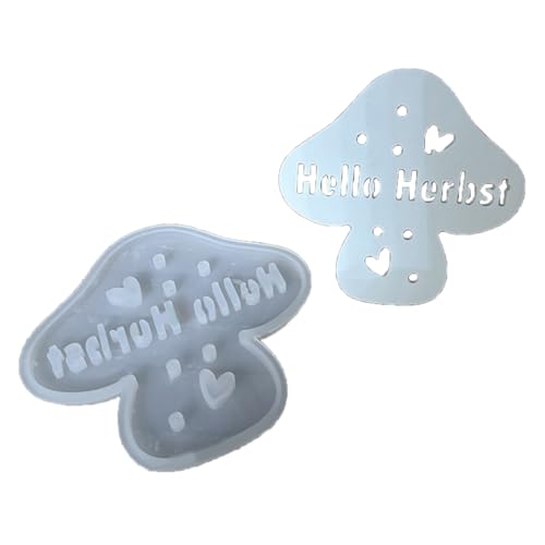 Silikonform Für Pilzförmige LED Nachtlicht Kreation Untersuchungsraum Accessoire Making Formen Schlafzimmer Dekoration Pilz Nachtlicht von Yooghuge