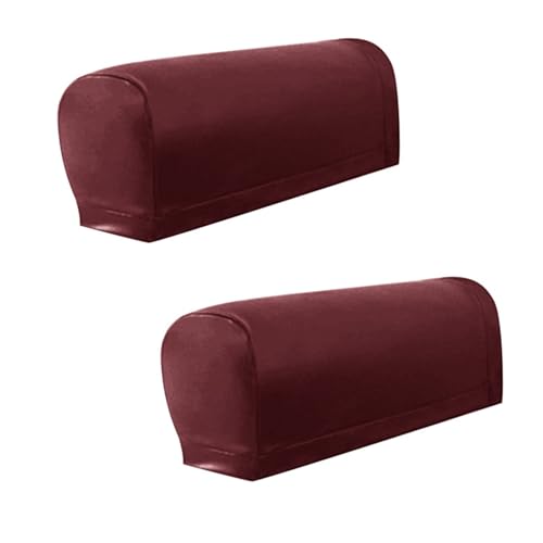 Yooghuge 2pcs Dehnbare Armlehnenabdeckungen Und 4 Klebstoffpolster wasserdichte PU Möbelschutz Sofa Büro Home Dekoration PU Möbelärmel Yooghuge 2pcs Dehnbare Armlehnenabdeckungen Und 4 Klebstoffpolster wasserdichte PU Möbelschutz Sofa Büro Home Dekoration PU Möbelärmel von Yooghuge