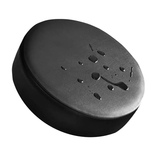 Yooghuge Faux Leder Runder Stuhlschonbezug Wasserstaubfest Einfach Reinigung Waschbarer Stuhlkissen Sitzbedeckung Mit Elastischer Schnellinstallation GLASTISCHER HOLKSCHLUSS Yooghuge Faux Leder Runder Stuhlschonbezug Wasserstaubfest Einfach Reinigung Waschbarer Stuhlkissen Sitzbedeckung Mit Elastischer Schnellinstallation GLASTISCHER HOLKSCHLUSS von Yooghuge