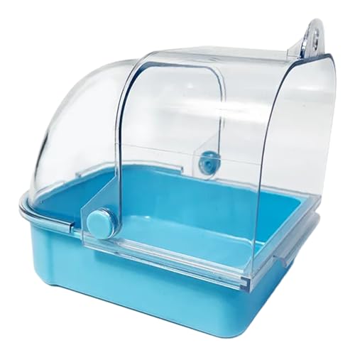 Yooghuge Schraubenvogelbadewanne Für Papageien Vogelkäfer Duschbox Papageien Badekiste Käfig Badewanne Badezimmer Badewanne von Yooghuge