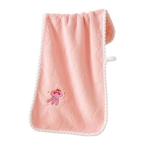 Yooghuge Weiches Gesicht Handtuch Cartoon Tierdruck Stickerei Schnell Trocknend Baby Waschlappen Für Empfindliche Haut Schnell Trockener Kinder Sporttuch Sporttuch von Yooghuge