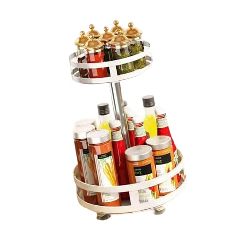 Yooghuge Wirbelsäulen Organisatoren Verstellbare Küche Badezimmer Aufbewahrung Für Kosmetik Metallrahmen Verstellbarer Küchenregal Organisatoren von Yooghuge