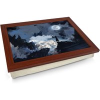 Bergkrieger Lap Tray - L0868 Personalisiertes Geschenk | Einzigartiges Gepolsterter Laptray Hochwertige Laptop Schreibtisch von YooshUK