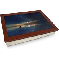 Ocean Dream Lap Tablett - L0870 Personalisiertes Geschenk | Einzigartiges Gepolsterter Laptray Hochwertige Laptop Schreibtisch von YooshUK