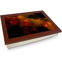 Roter Nebel Lap Tray - L0869 Personalisiertes Geschenk | Einzigartiges Gepolsterter Laptray Hochwertige Laptop Schreibtisch von YooshUK